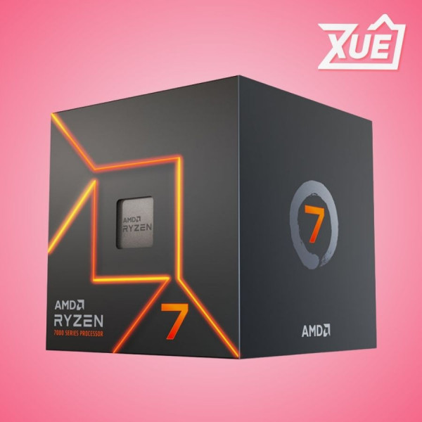 BỘ VI XỬ LÝ AMD RYZEN 7 7700 / 3.8GHZ BOOST 5.3GHZ / 8 NHÂN 16 LUỒNG / 40MB / AM5