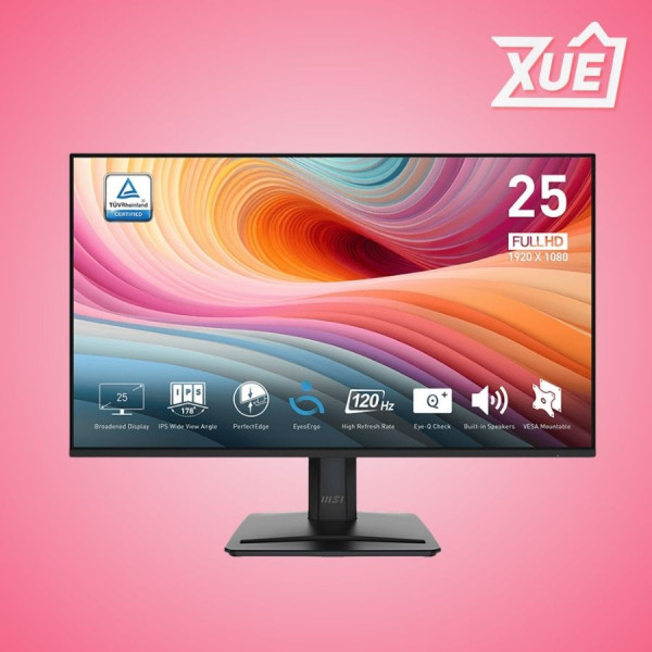 MÀN HÌNH MSI PRO MP251 E2 (24.5 INCH/FHD/IPS/120HZ/1MS/LOA)