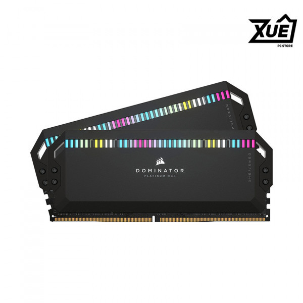 BỘ NHỚ TRONG CORSAIR DOMINATOR PLATINUM RGB BLACK 64GB (2X32GB) DDR5 5600MHZ