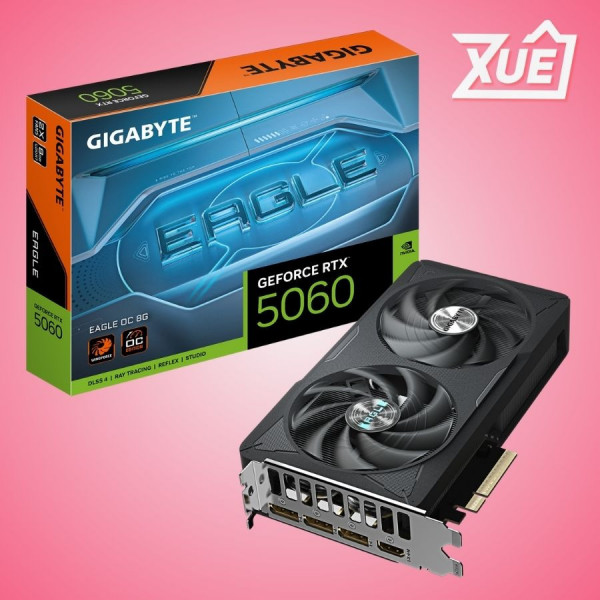 CARD MÀN HÌNH GIGABYTE RTX 5060 EAGLE OC-8GD (GV-N5060EAGLE OC-8GD)
