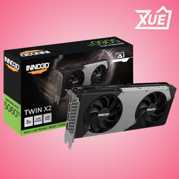 CARD MÀN HÌNH INNO3D RTX 5060 TWIN X2 8GB