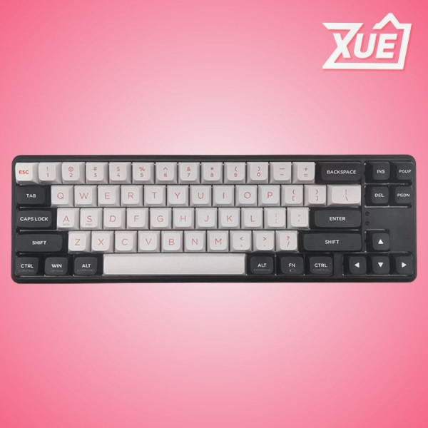 BÀN PHÍM CƠ KHÔNG DÂY EDRA EK368W V2 RED SW (EDRA) (USBC/BLUETOOTH/HOTSWAP)