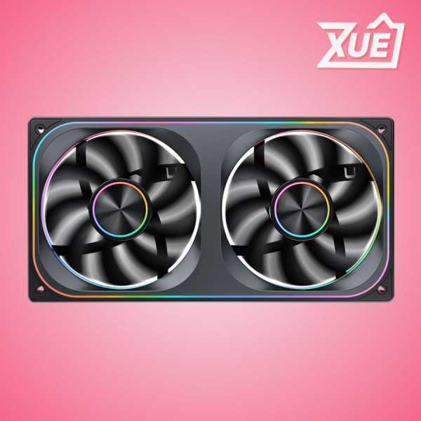 FAN CASE TẢN NHIỆT JONSBO ZA-240B BLACK LED ARGB INFINITY