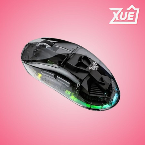 CHUỘT GAMING AULA SC660 ĐEN (WIRELESS 2.4GHZ/BLUETOOTH/DÂY USB)