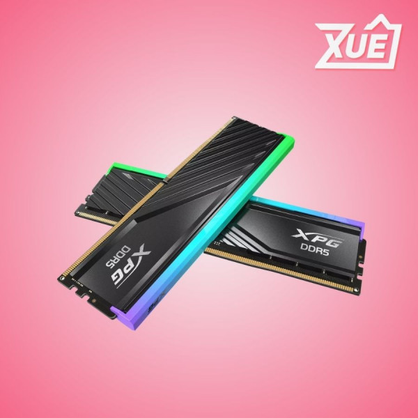 BỘ NHỚ RAM ADATA LANCER BLADE DDR5 KIT 32GB (16GBX2) 6000MHZ BLACK RGB (AX5U6000C3016G-DTLABRBK)