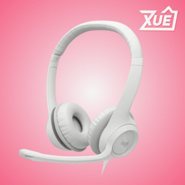 TAI NGHE LOGITECH H390 WHITE