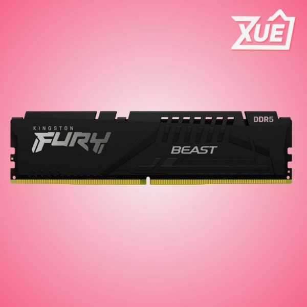 RAM DESKTOP KINGSTON FURY BEAST BLACK EXPO (KF560C36BBE2-16) 16GB (1X16GB) DDR5 6000MHZ