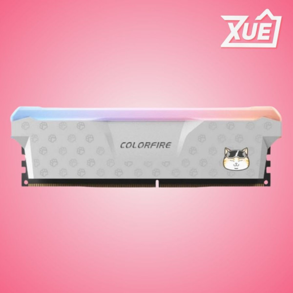 RAM DESKTOP COLORFUL COLORFIRE MEOW (ME16G3200D4MP18S) 16GB (1X16GB) DDR4 3200MHZ