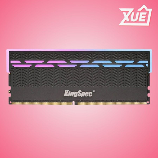 RAM DESKTOP KINGSPEC RGB BLACK (KS3200D4R13516G) 16GB (1X16GB) DDR4 3200MHZ