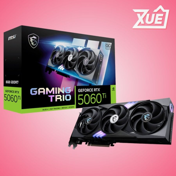 CARD MÀN HÌNH MSI RTX 5060 8G GAMING OC GDDR7