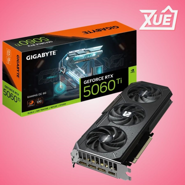 CARD MÀN HÌNH GIGABYTE RTX 5060 TI GAMING OC 8GD (GV-N506TGAMINGOC-8GD)