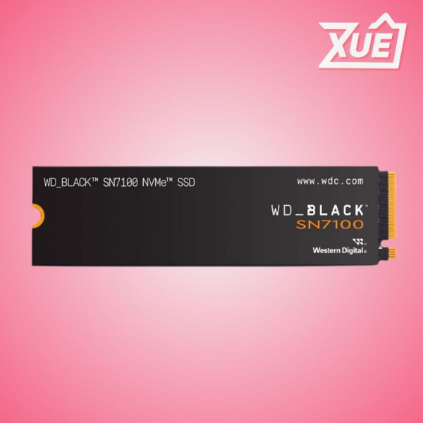Ổ CỨNG SSD WD SN7100 BLACK 1TB – M.2 2280 PCIE GEN4 X4 (ĐỌC 7250MB/S - GHI 6900MB/S) - (WDS100T4X0E)