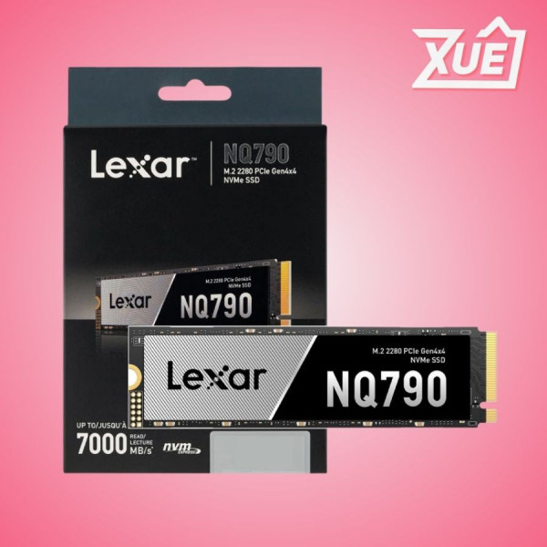 Ổ CỨNG SSD LEXAR NQ780 2TB – M.2 2280 PCIE GEN4 X4 (ĐỌC 7000MB/S - GHI 5000MB/S) - (LNQ780X002T-RNNNG)