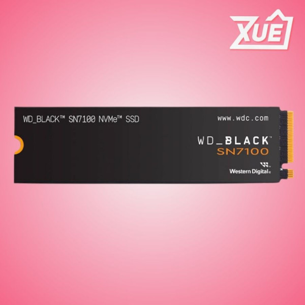 Ổ CỨNG SSD WD SN7100 BLACK 2TB – M.2 2280 PCIE GEN4 X4 (ĐỌC 7250MB/S - GHI 6900MB/S) - (WDS200T4X0E)