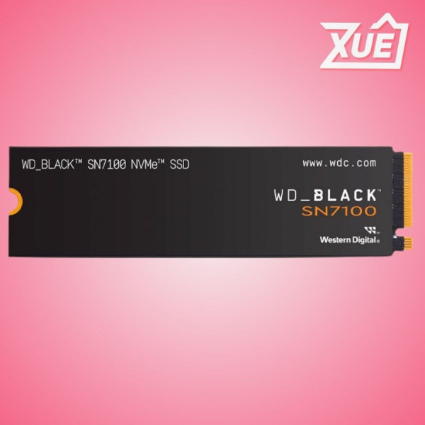 Ổ CỨNG SSD WD SN7100 BLACK 4TB – M.2 2280 PCIE GEN4 X4 (ĐỌC 7250MB/S - GHI 6900MB/S) - (WDS400T4X0E)