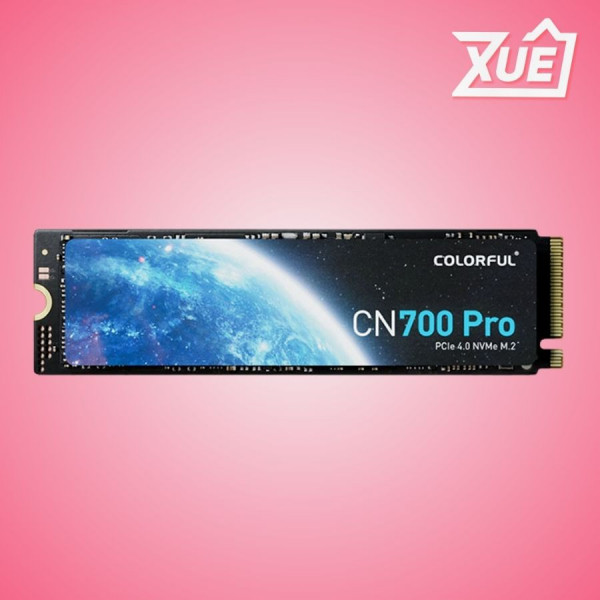 Ổ CỨNG SSD COLORFUL CN700 1TB PRO – M.2 2280 PCIE GEN4 X4 (ĐỌC 7400MB/S - GHI 6600MB/S) - (CN7001TBPRO)