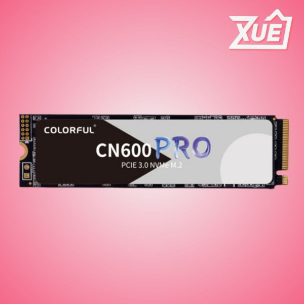 Ổ CỨNG SSD COLORFUL CN600 512GB PRO – M.2 2280 PCIE GEN3 X4 (ĐỌC 3300MB/S - GHI 2600MB/S) - (CN600512GBPRO)