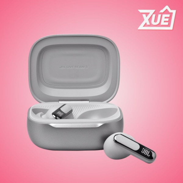 TAI NGHE BLUETOOTH TRUE WIRELESS JBL LIVE BEAM 3 (BẠC)