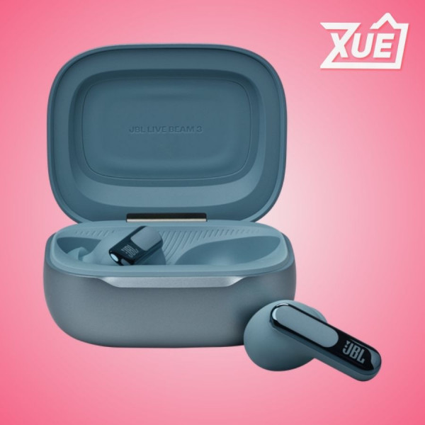 TAI NGHE BLUETOOTH TRUE WIRELESS JBL LIVE BEAM 3 (XANH DƯƠNG)
