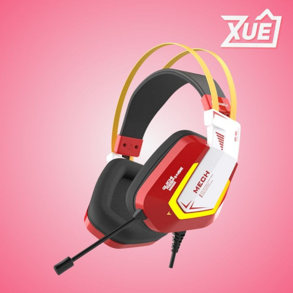 TAI NGHE GAMING DAREU EH732 RGB (MÀU ĐỎ)
