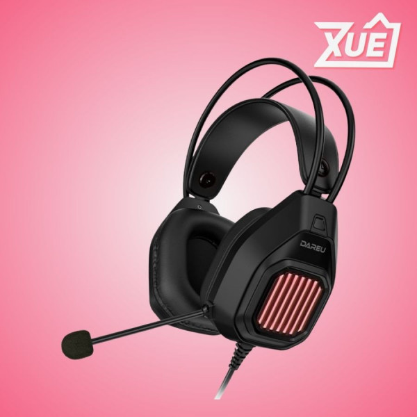TAI NGHE GAMING CÓ DÂY DAREU EH406  (KẾT NỐI USB, GIẢ LẬP 7.1, LED NHIỀU MÀU)