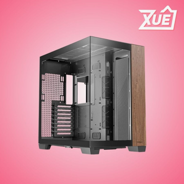 VỎ CASE ANTECC8 CURVED WOOD (EATX/KÍNH CONG/VIỀN GỖ)