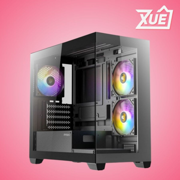 VỎ CASE ANTEC CX300M (MATX/MÀU ĐEN/0 FAN)