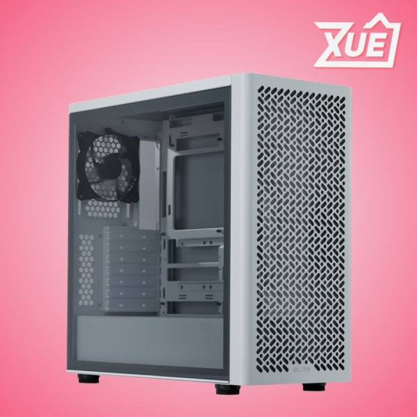 VỎ CASE COOLER MASTER ELITE 502 LITE WHITE (ATX/1 FAN TRẮNG)