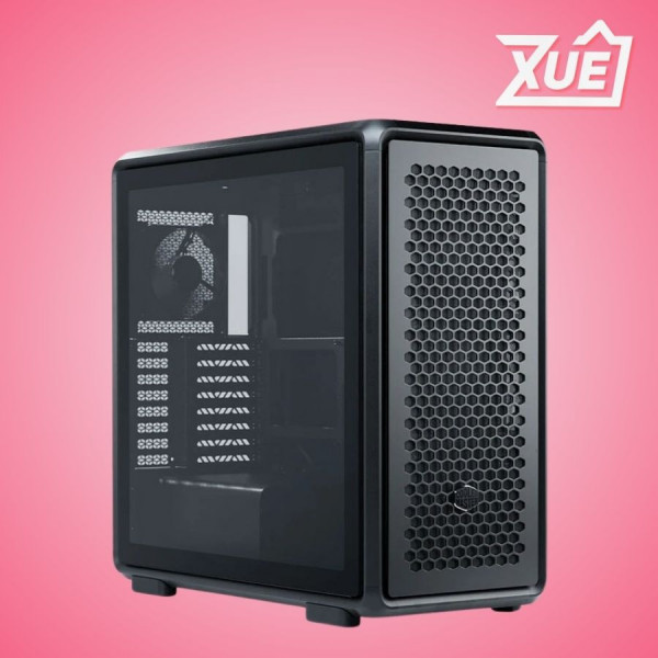 VỎ CASE COOLER MASTER MASTERFRAME 600 BLACK (ATX/4 FAN ĐEN)