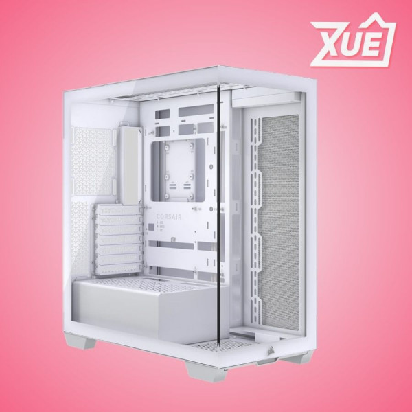 VỎ CASE CORSAIR 3500X TEMPERED GLASS - WHITE (EATX/MID TOWER/MÀU TRẮNG)