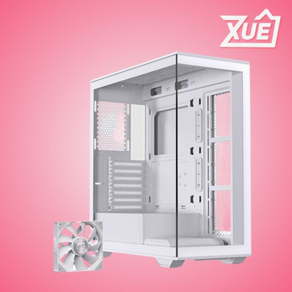 VỎ CASE EINAREX S700 CORE WHITE (ATX/1 FAN KHÔNG LED)