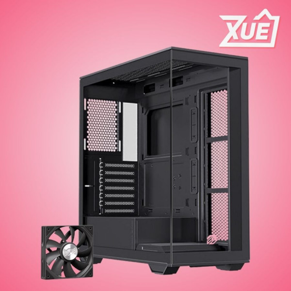 VỎ CASE EINAREX S700 CORE BLACK (ATX/1 FAN KHÔNG LED)
