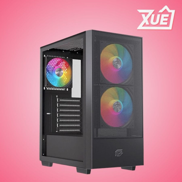 VỎ CASE EINAREX P100 CORE BLACK (ATX / KHÔNG KÈM FAN)