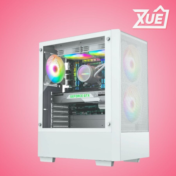 VỎ CASE EINAREX P100 CORE WHITE (ATX / KHÔNG KÈM FAN)