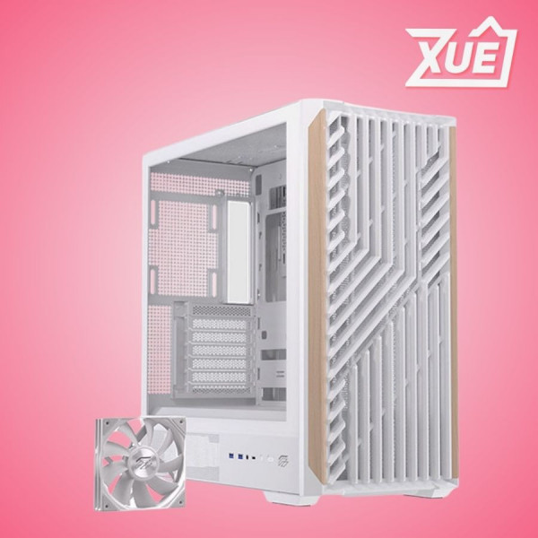 VỎ CASE EINAREX P800 CORE WHITE (ATX/1 FAN KHÔNG LED)