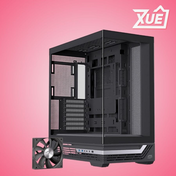 VỎ CASE EINAREX S800 CORE BLACK (ATX/1 FAN KHÔNG LED)