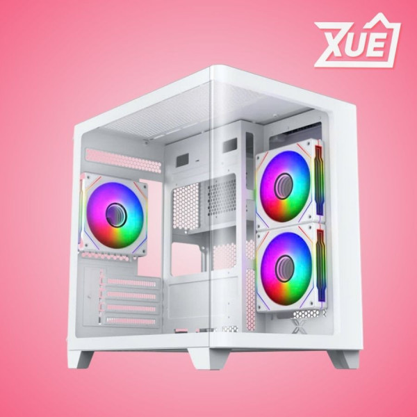 VỎ CASE XIGMATEK PANO M NANO ARTIC 3GF (ATX/MÀU TRẮNG/3FAN)
