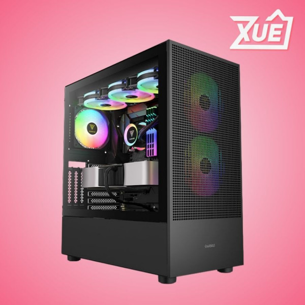 VỎ CASE GAMDIAS TALOS M3 MESH BLACK (ATX/MID TOWER/3FAN)