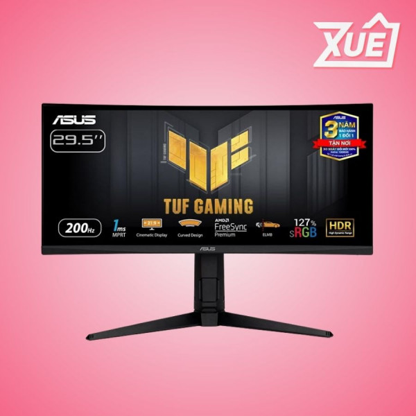 MÀN HÌNH ASUS TUF VG30VQL1A (29.5 INCH, WFHD, VA, 200HZ, 1MS)