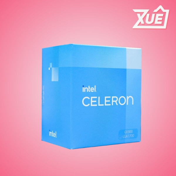 BỘ VI XỬ LÝ INTEL CELERON G6900 (UPTO 3.40 GHZ | 2 NHÂN 2 LUỒNG | FCLGA1700 | 4MB)