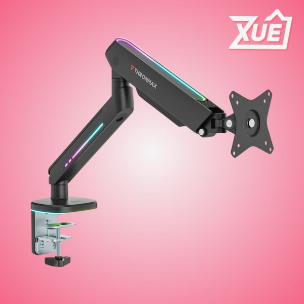 GIÁ TREO MÀN HÌNH THRONMAX MX100 BLACK, LED RGB (27-45 INCH)