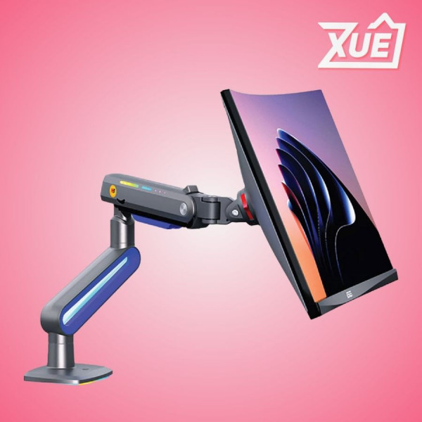 GIÁ TREO MÀN HÌNH NORTH BAYOU G70 MÀU ĐEN XÁM , LED RGB (32-60 INCH)