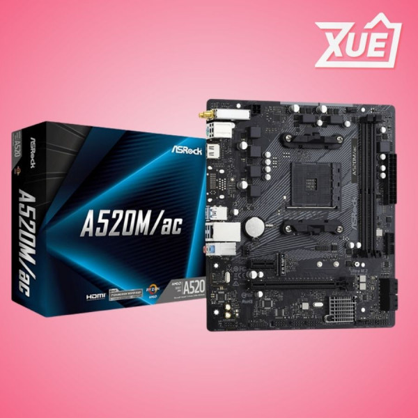 MAINBOARD ASROCK A520M/AC 