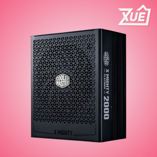 NGUỒN MÁY TÍNH COOLER MASTER X MIGHTY PLATINUM 2000W 230V - 2000W (80 PLUS PLATINUM, ATX3.1, FULL MODULAR)