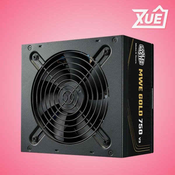 NGUỒN MÁY TÍNH COOLER MASTER MWE GOLD 750 V3 NM FR - 750W (80 PLUS GOLD, ATX3.1)