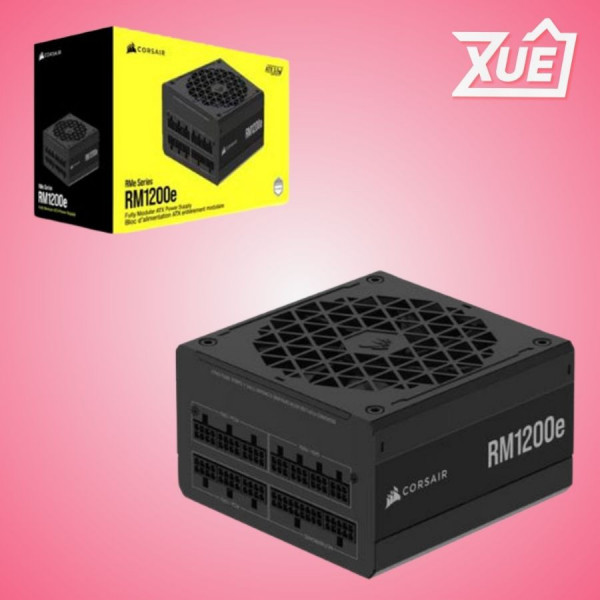 NGUỒN MÁY TÍNH CORSAIR RM1200E ATX 3.1 (80 PLUS GOLD,  MÀU ĐEN)