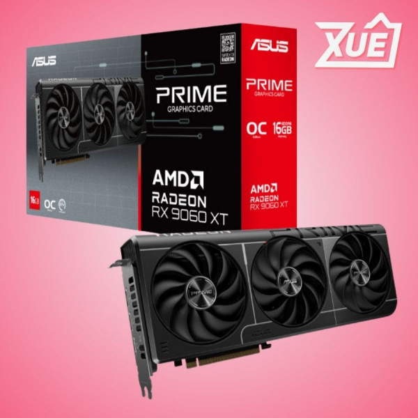 CARD MÀN HÌNH ASUS PRIME RX 9060 XT 16G OC