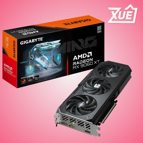 CARD MÀN HÌNH GIGABYTE RX 9060 XT GAMING OC_16GD (GV-R9060XTGAMING OC_16GD)