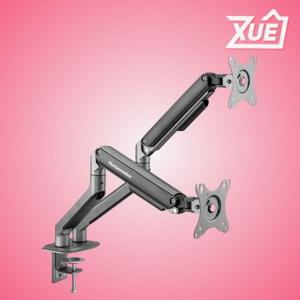 GIÁ TREO MÀN HÌNH HUMAN MOTION T6PRO-2 - BLK - MÀU ĐEN (17 INCH - 32 INCH)