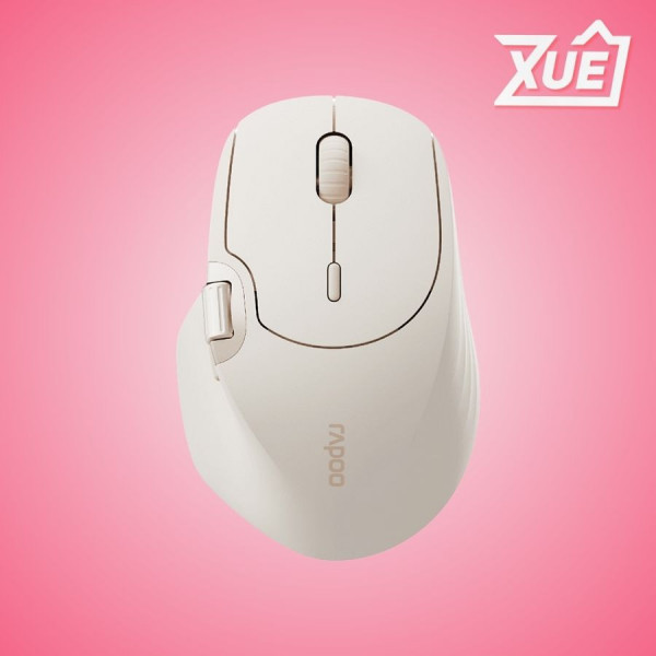CHUỘT KHÔNG DÂY RAPOO MT560 - MÀU NÂU TRÀ SỮA